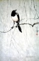 Tinta china antigua del pájaro Xu Beihong